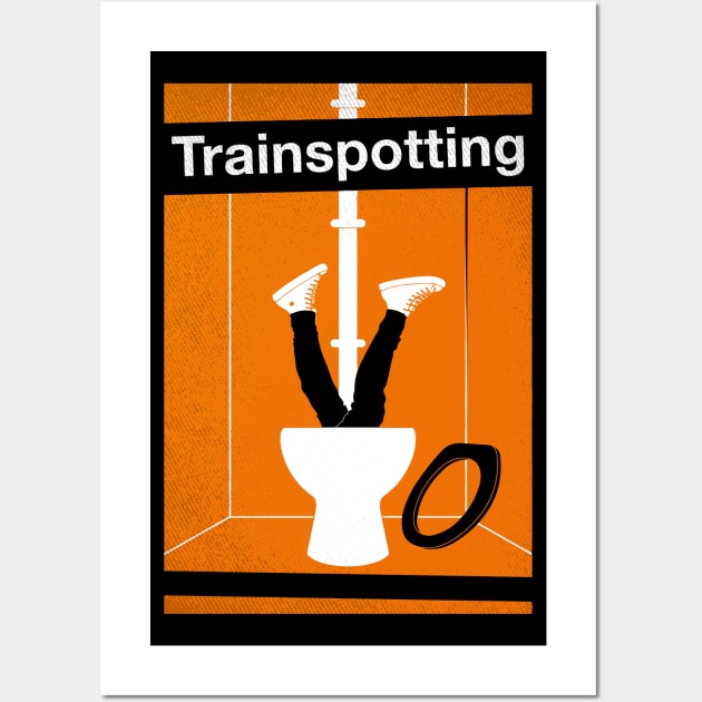 Choose Life Trainspotting Wall Art by TEEWEB